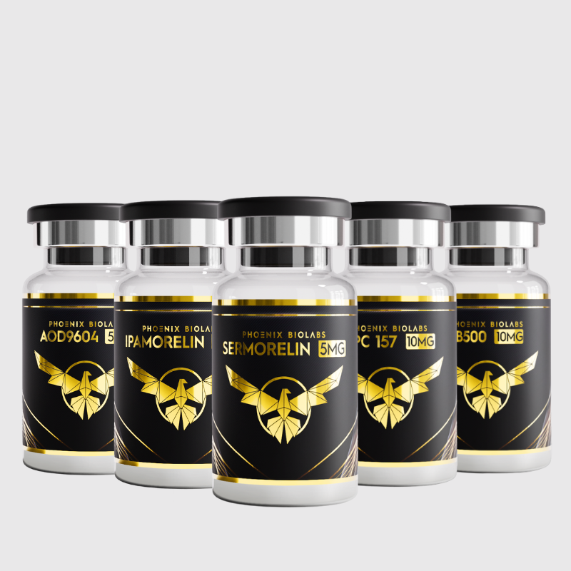 Research Bundle 35mg (BPC-157 + TB-500 + AOD-9604 + IPAMORELIN + SERMORELIN)
