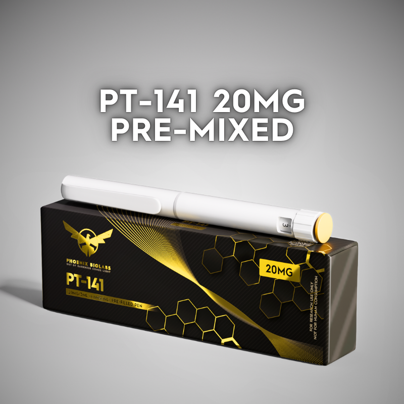 PT-141 20mg Prefilled - Premixed Pen - Research Compound